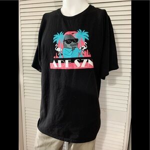 APE SZ Rare Graphic T-Shirt